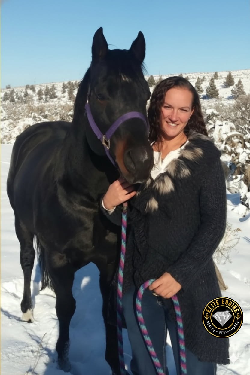 Sierra Green with her horse