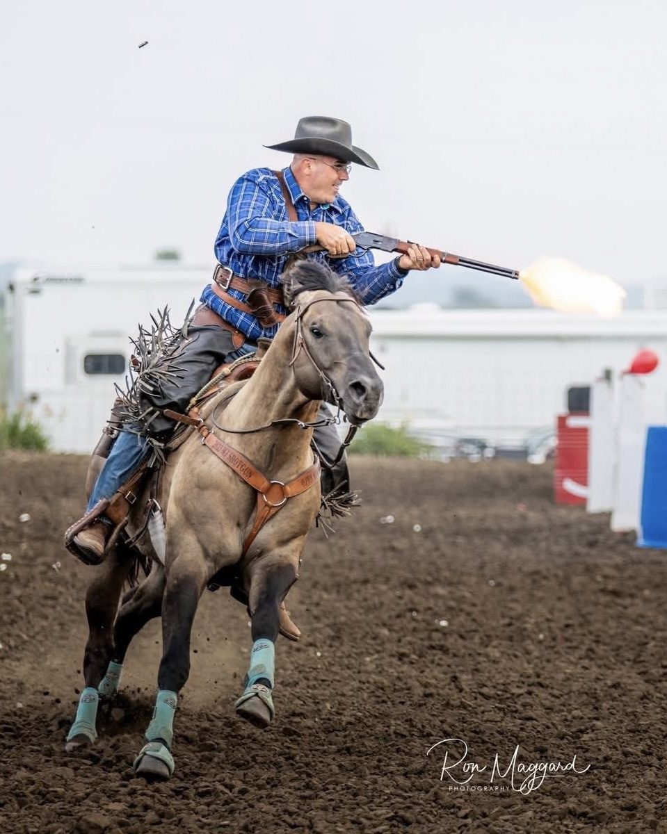 Scott Shearer mounted shooting run